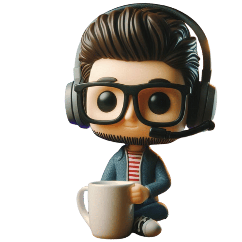 web developer-with cup